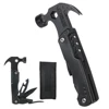 Portable Multifunctional Pliers Folding Stainless Steel For Outdoor Survival Camping Hunting Claw Hammer with Nylon Sheath 1