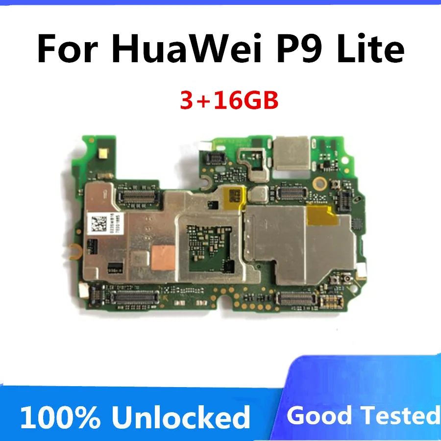 adelaar elf Plakken Free Shipping For Huawei P9 Lite Motherboard 3gb Ram 16gb Rom Original  Motherboard Logic Board Full Chips Unlocked Mainboard - Mobile Phone  Antenna - AliExpress