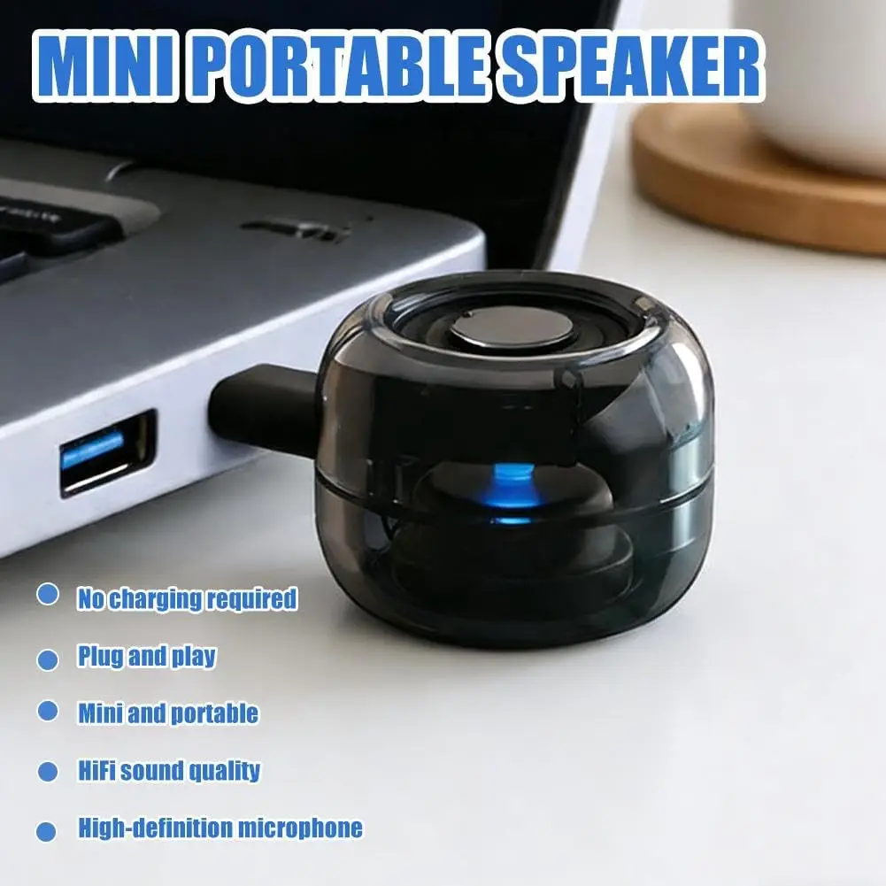 Portable Speaker Amplifier,Universal Type-C Sound Box Type-C Plug in Mobile Phone Amplifier,for Smartphone Tablet Notebook - 4
