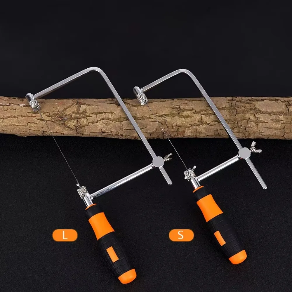 منشار على شكل حرف U بإطار قابل للتعديل ، تصغير الأعمال الخشبية ، الحرف اليدوية ، المجوهرات ، الأدوات اليدوية الاحترافية ، DIY ، 5 شفرات