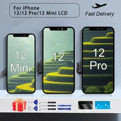 Ensemble écran tactile LCD OLED, avec outils, pour iPhone 12 Pro 12 Mini