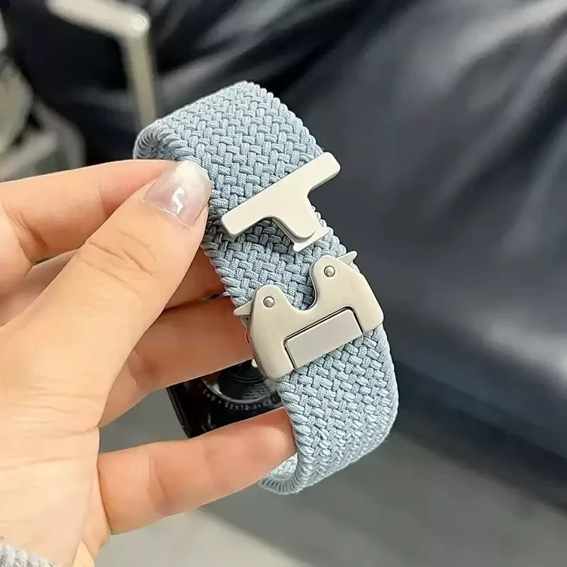 รูปสินค้า สร้อยข้อมือ Apple Watch 46-38 มม. ใส่ได้หลายขนาด คุณภาพดี
