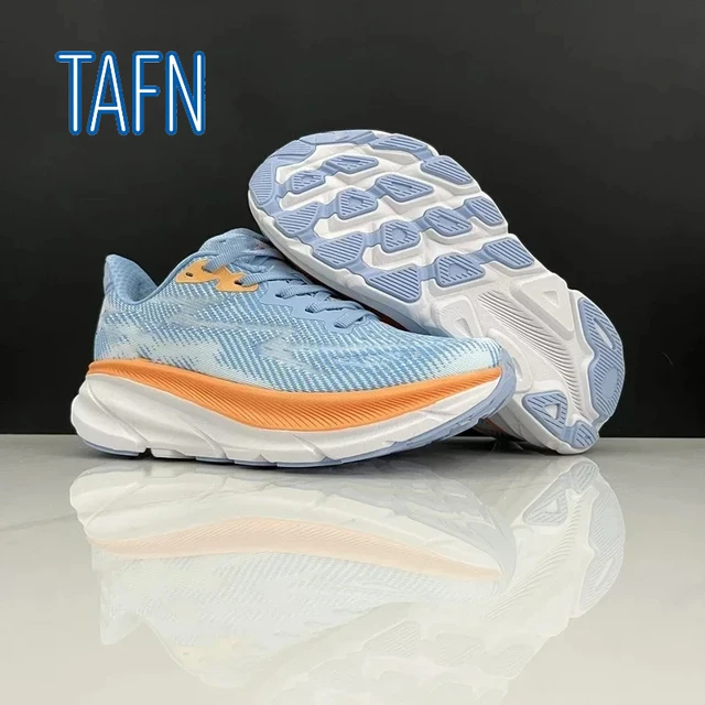 Clifton 9 - Chaussures de marche amortissantes pour hommes et femmes, idéales pour la randonnée et le fitness 1
