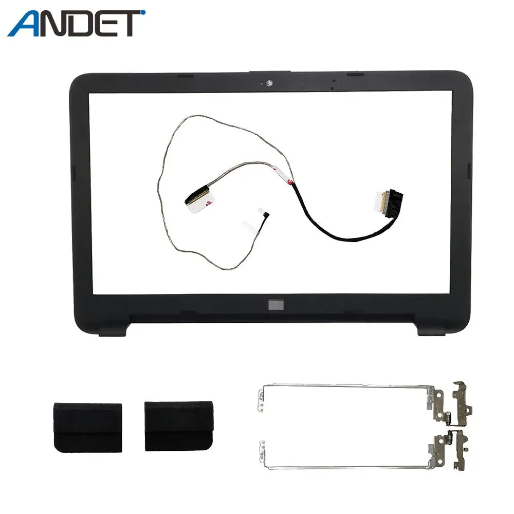 

New For HP 15-AY AC BA BD 250 G4 G5 TPN-C125 Laptop Front Bezel Housing Shell Rubber Feet Screen Display Cable Hinges