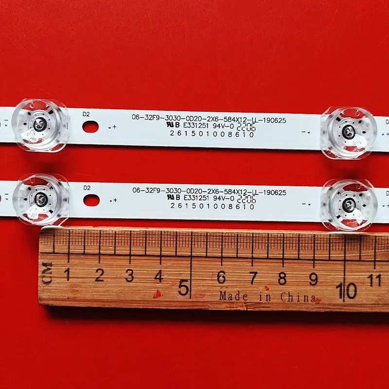 LED 백라이트 스트립 램프 5 개, le32c61 32 V 31 V YFJ5N2M05LCPD-0006 3B6CY59012