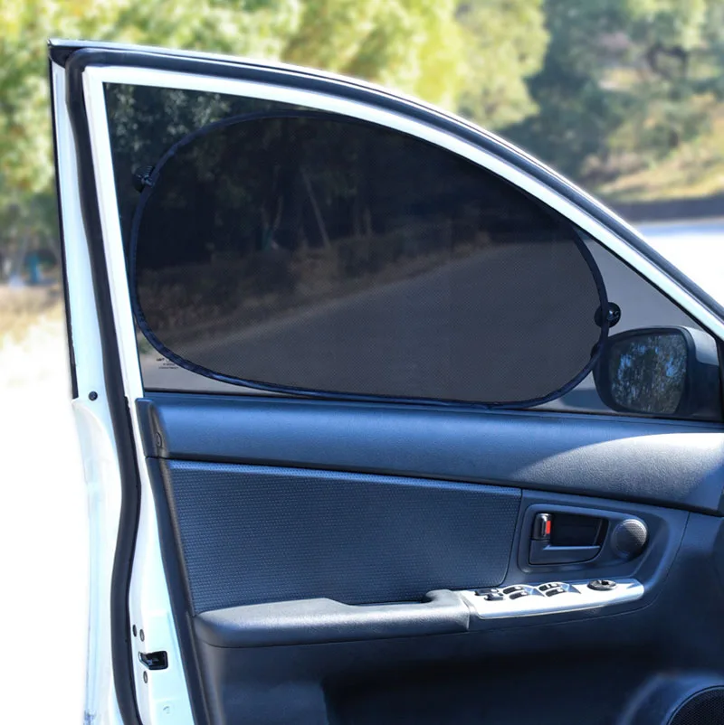 Universal Car Window Mesh Sunshade Cover Portable Foldable Auto Side Glass Sunshades Curtain UV Protection Tools Accessories