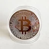 Collectible Art Gift Bitcoin Coin Gold Plated Commemorative Metal Antique Imitation Coins Bit BTC Metal Antique Collection Gift 4