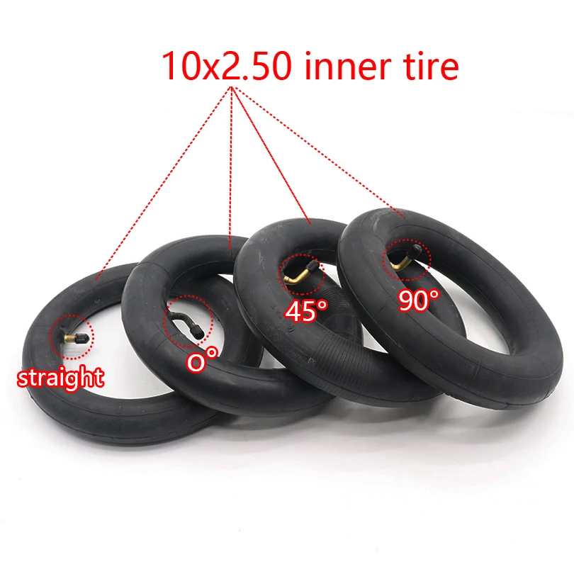 Camera 10x2.50 Inner Tube 80/65-6 10X3.0 255X80 10x2.5  Tyre for Kugoo M4 Pro Speedway Zero 10X 10 Inch Electric Scooter