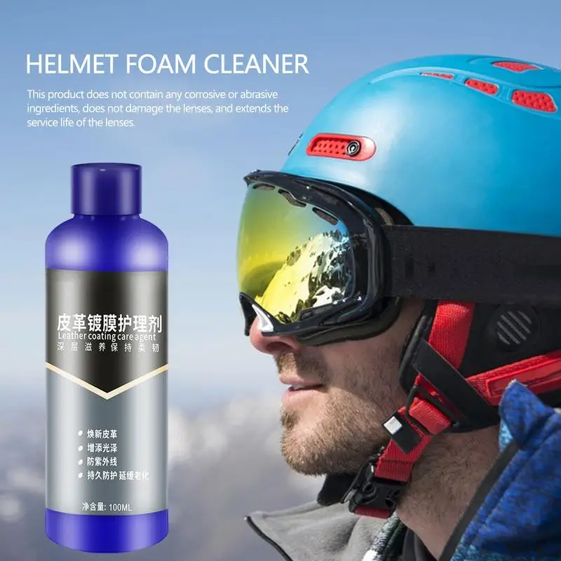 100ml Motorcycle Cleaning Spray No rinse Motorcycle Cleaning Spray Windshield Cleaner For Car bike Headgear Cleaning Supplies