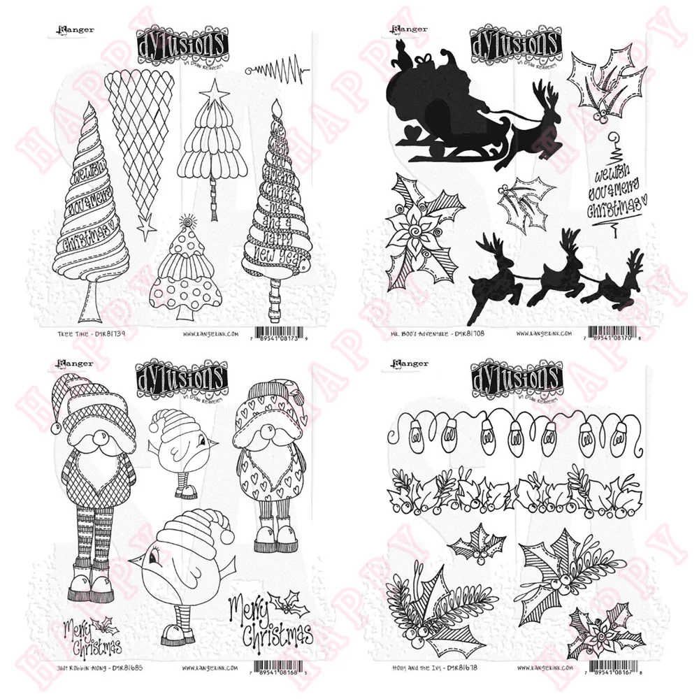 

Christmas Metal Cutting Dies And Stamps Old Man Sleigh Scrapbook Diary DIY Decoration Craft Embossing Album Paper Cards Handmade