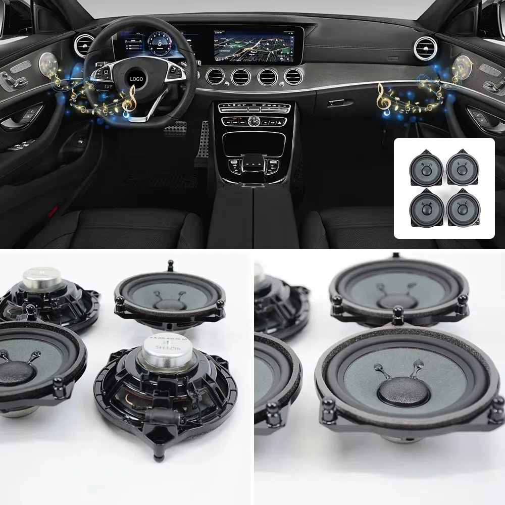 Car Subwoofer For Mercedes W205 W213 W222 Glc Tweeter Audio Horn