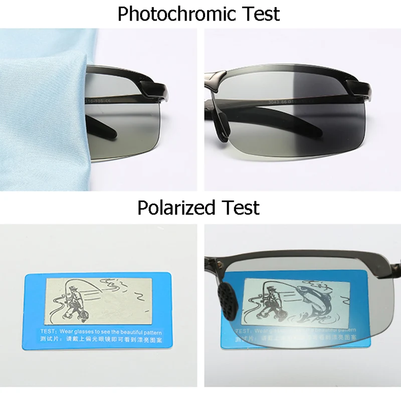 Color Changing Lens Cycling Glasses Photochromic Polarized Sports MTB Bike Sunglasses Riding Fishing Bicycle Eyewear AC0256 (3)