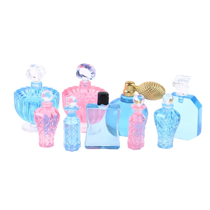 1Set 1:12 Dollhouse Miniature Perfume Model Doll House Bedroom Bath Decor Kids Pretend Play Toys 5