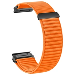 QuickFit Sport Nylon Strap Bracelet - Premium Watch Band - QuickFit 22mm (Orange)