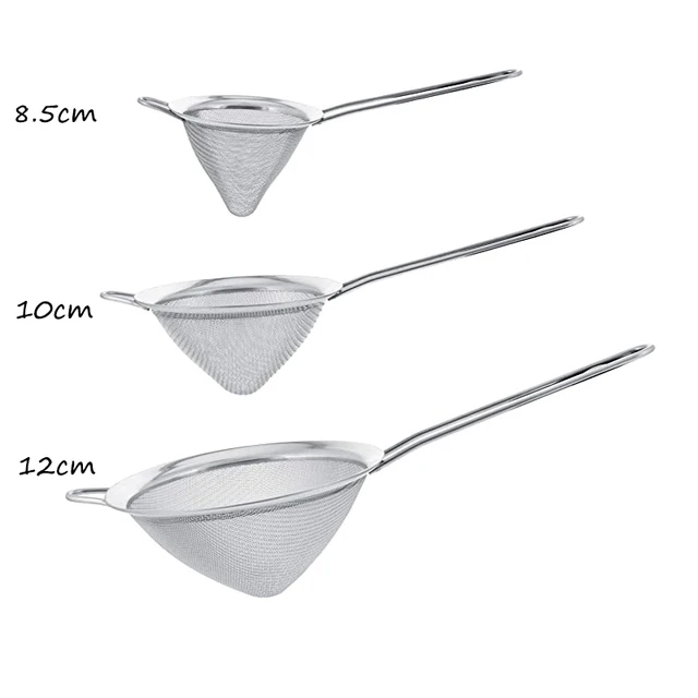 Cocktail Strainerstainless Steelconical Tea Strainerconvenient