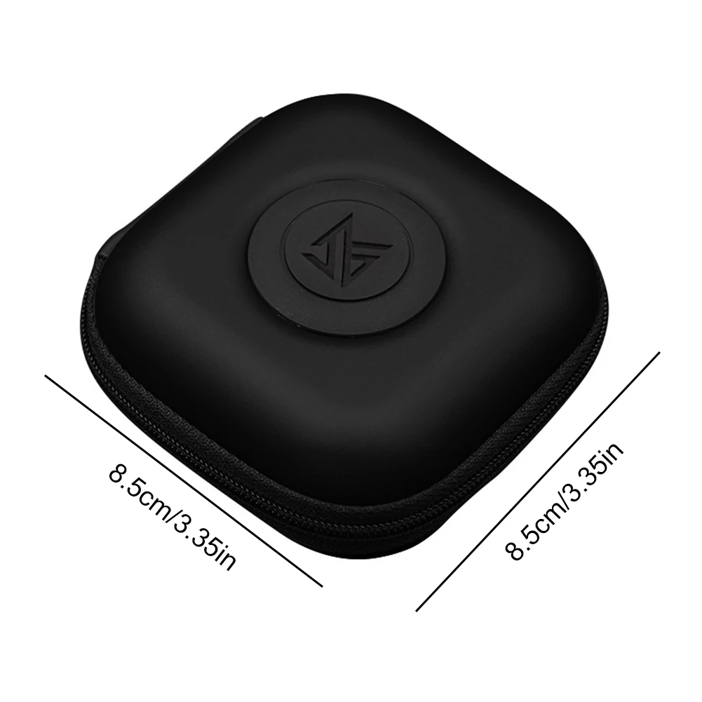 PU KZ Case Protable Carrying Case Anti-scratch Shockproof Earphone Box Headset Square Storage Bag Zipper Organizer Box With Logo