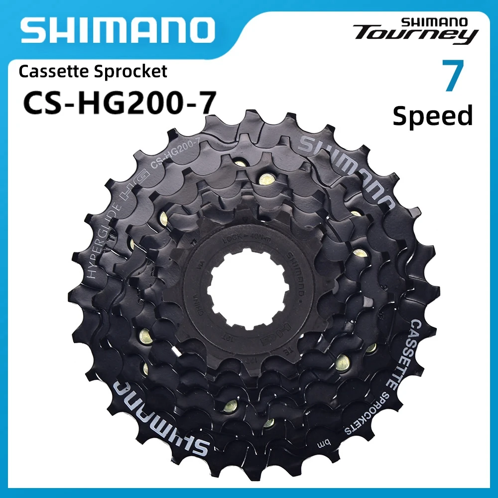 SHIMANO Tourney Cassettes HG2007 Speed 1228T/1232T MTB Bicycle Bike