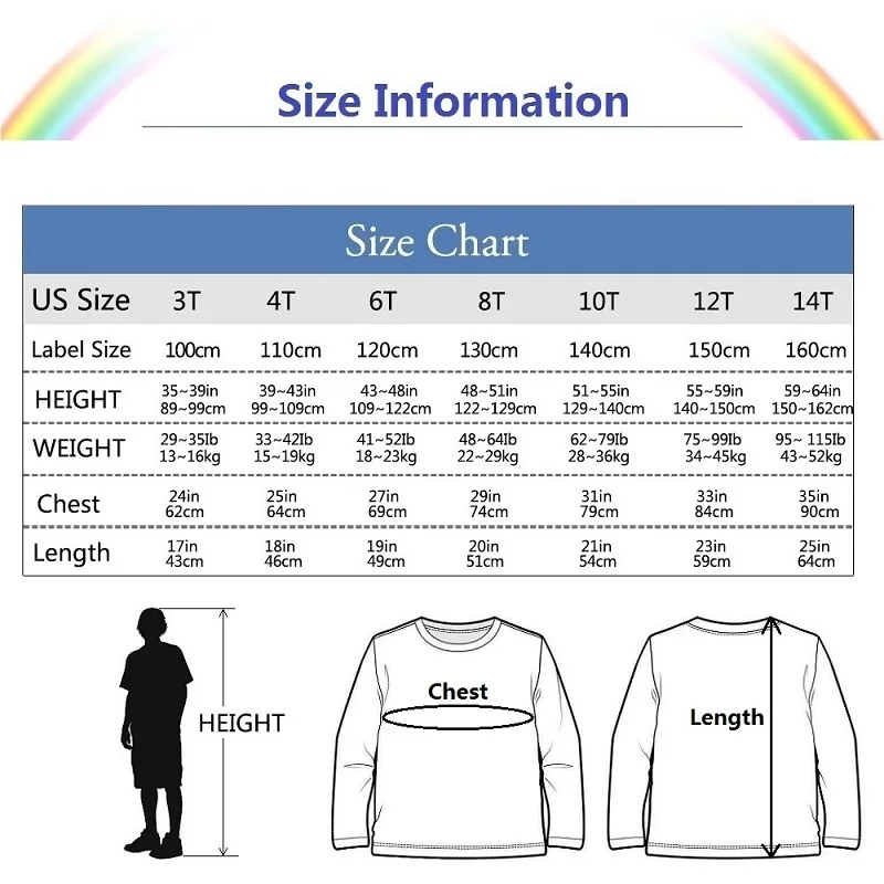 Kids Casual T-shirt Solar System Pattern Tops Baby Boys Cotton Fashion Shirt 3-14T Children Long Sleeved Tees 6