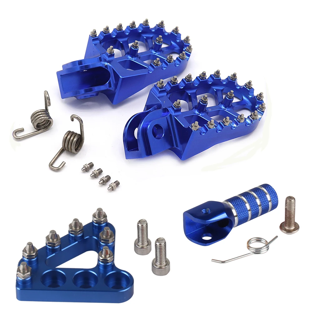 Motorcycle Accessories Motorcycle Footrests Motorcycle Foot Pedals For KTM SX SXF EXC EXCF XC XCF XCW XCFW 65 85 125 150 200 250 300 350-1290 Motorcycle Foot Pegs FootRest Footpegs Rests Pedals