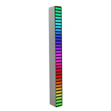 

RGB Music Sound Control LED Light App Control Pickup Voice Activated Music Rhythm Lamp Microphone Pickup Atmosphere Light