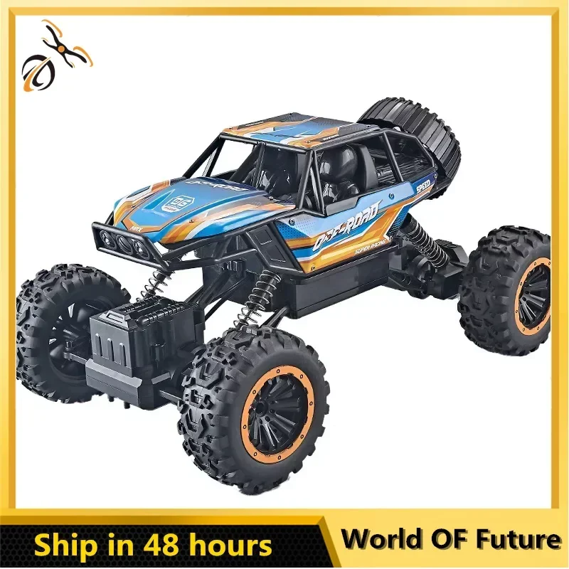 

Alloy 1:12 / 1:16 4WD RC Car With Led Lights 2.4G Radio Remote Control Cars Buggy Off-Road Control Trucks Boys Toys for Children