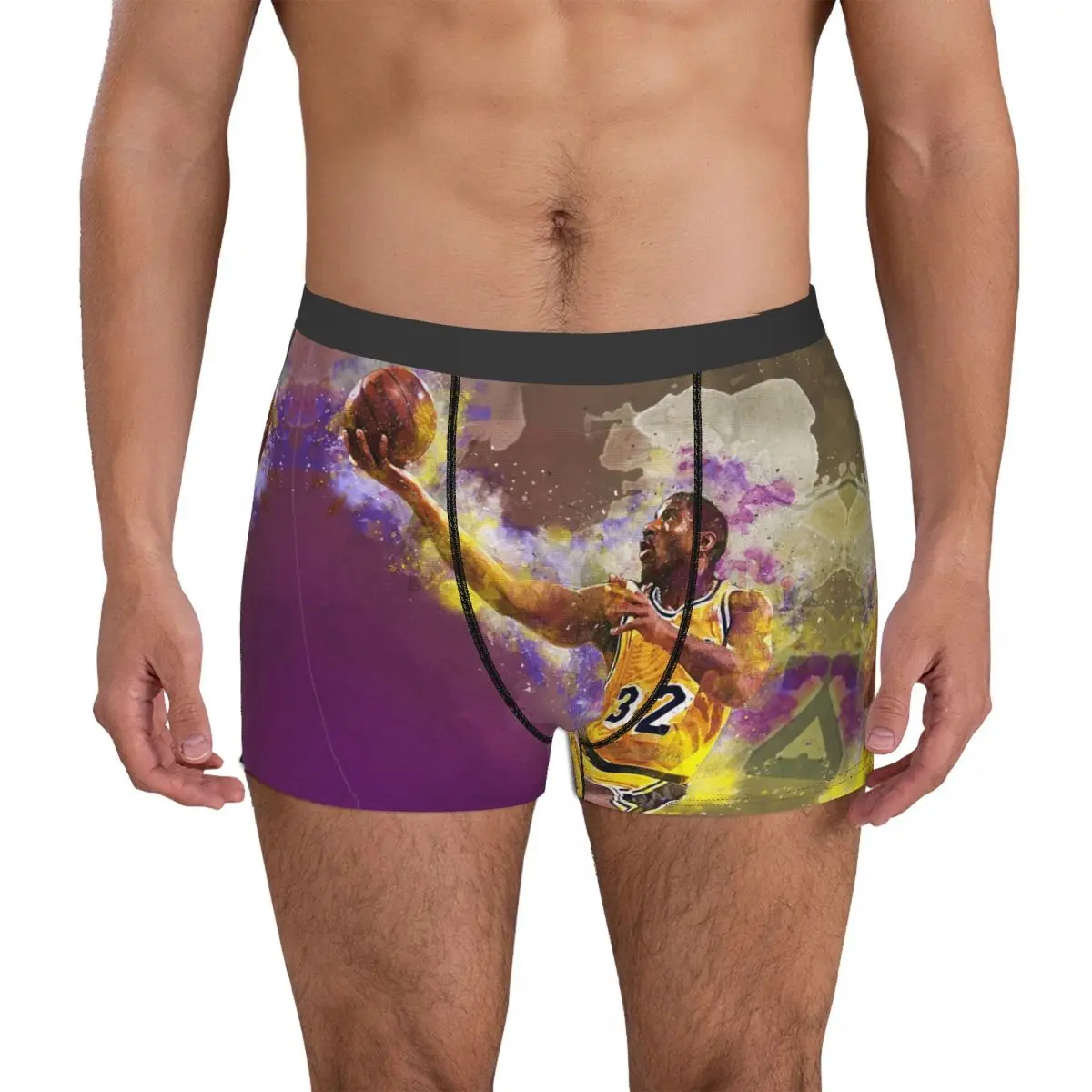 

Exotic Magics And Johnsoner 2023 Basketball Stars (6) Men's Boxer Briefs Four Seasons Wearable Classic Undies Novelty