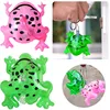 New Bounce Mini Inflatable Frog Balloon Pendant Toy Decompression Rebound Inflatable Frog Baby Doll Decorative Backpack Pendants 1