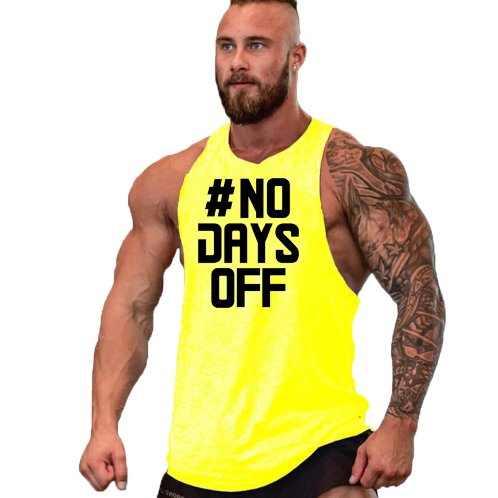 

New Fashion Cotton Sleeveless Shirts Tank Top Men Fitness Shirt Mens Singlet Bodybuilding Workout Gym Vest Fitness Men Skull Top