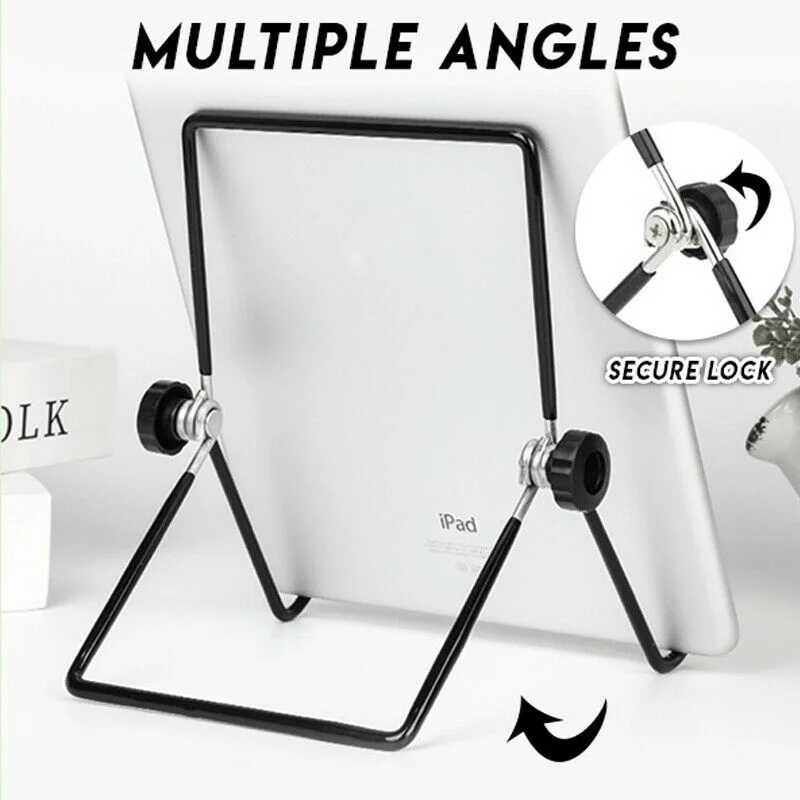 Universal Metal Tablet Holder For Samsung Tab S9 S8 Tablet Stand Mount Foldable Desk Flexible Phone Stand