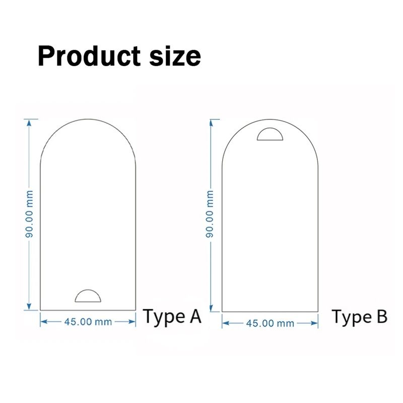 AS60-80Pcs Tag Labels Chair Acrylic Arch Sign Blank Acrylic Signs Blank Reserved Signs Place Cards