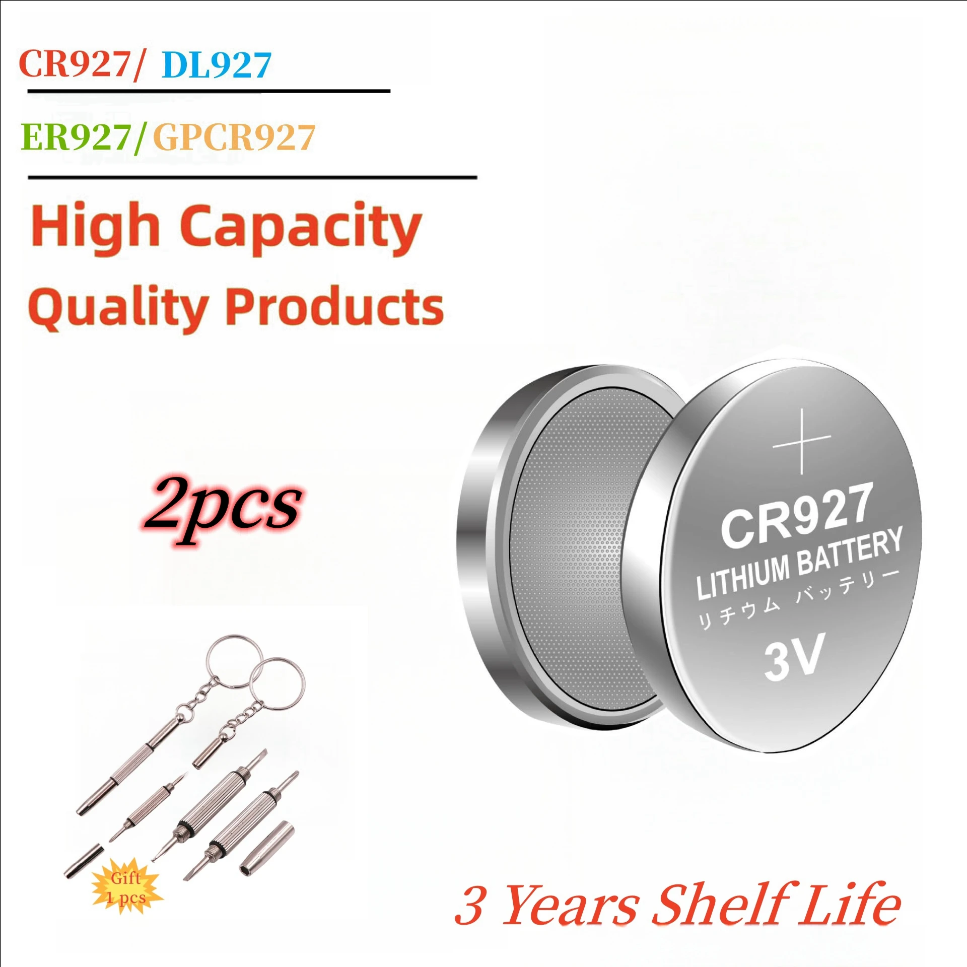 CR927 단추 셀 배터리, 927 코인 셀 배터리, DIY 프로젝트 및 공예용 3V 리튬 배터리, 학생 배터리, 2-50 개 -  AliExpress