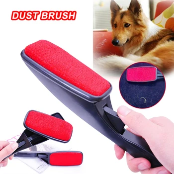 Spazzola magica per pelucchi Spazzola per rimozione peli di animali domestici Abbigliamento Pulizia a secco Girevole Rakish Spazzole statiche Detergenti elettrotici per la polvere