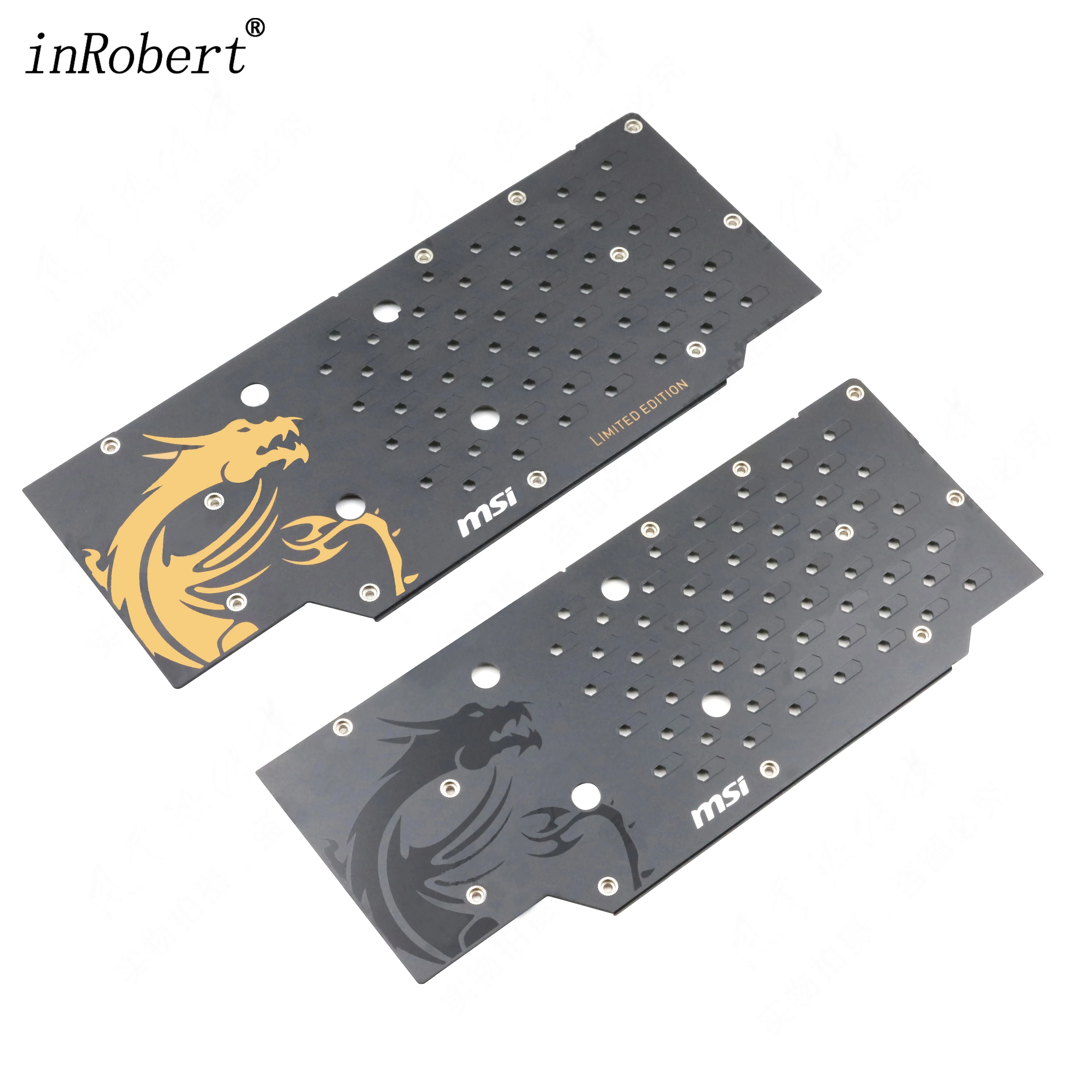 

Heatsink Backplate For MSI GTX 980 Ti Golden Dragon / Red Dragon GTX980Ti Graphics Card Replacement Backpalne