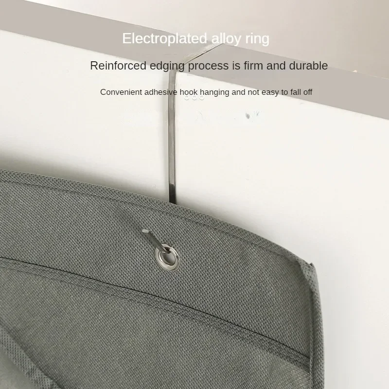 Hat Storage Hanging Bag Household Baseball Cap Storage Artifact Thickened Non-woven Fabric Amazon Door Multi-layer Display Stand 4