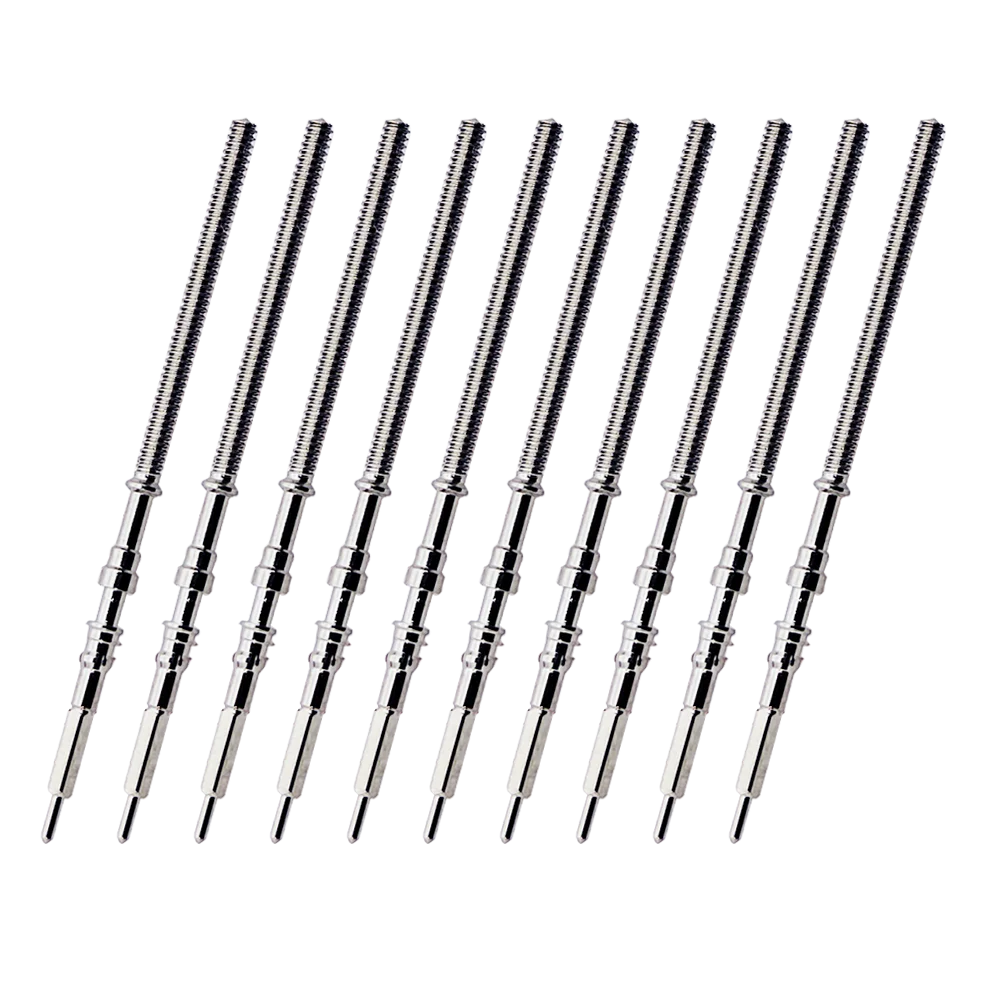 Premium Stainless Steel Watch Stem Crown Kit for Movement Watches - Multi-Pack Options Available