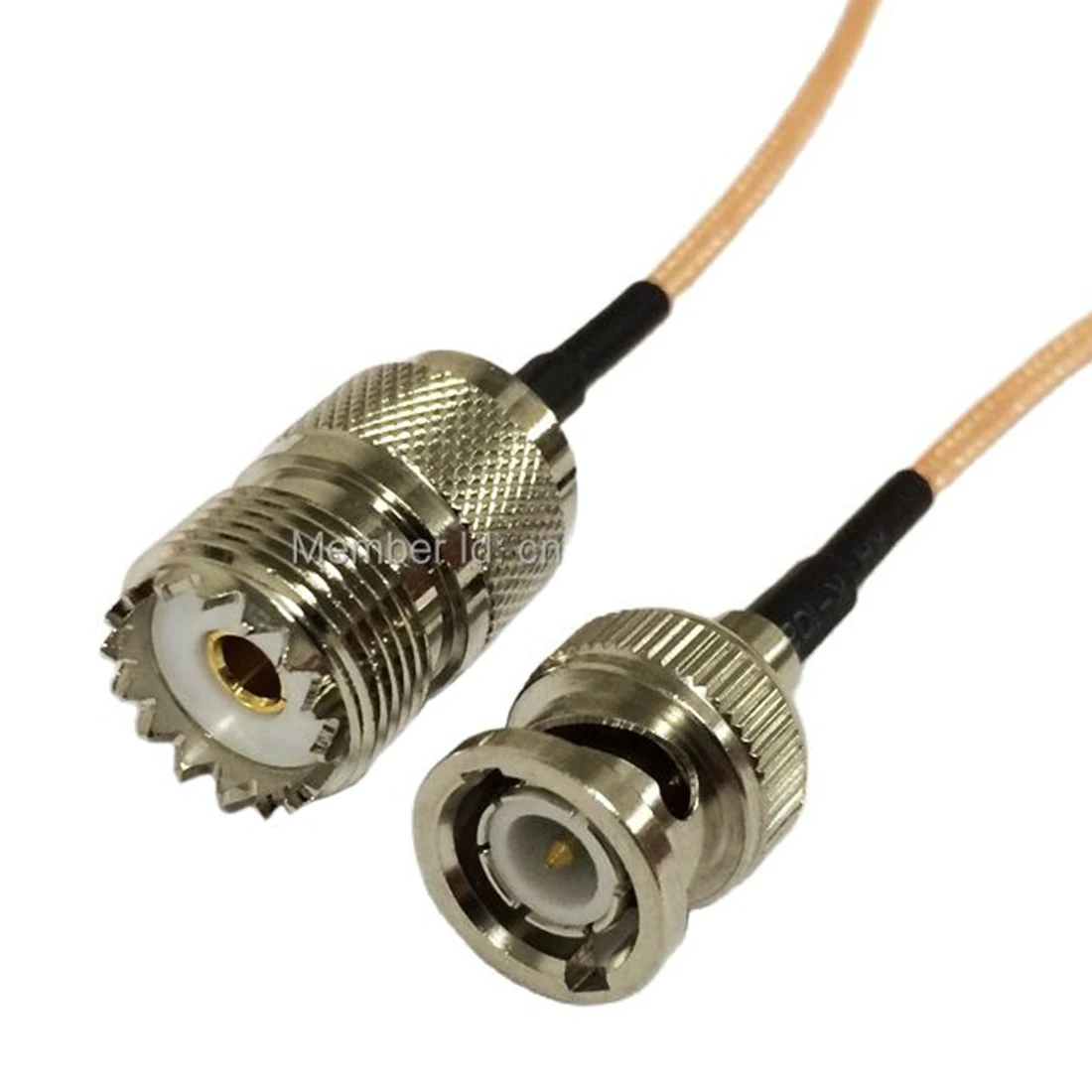 

New UHF Female Jack SO239 Switch BNC Male Plug Pigtail Cable RG316 Wholesale Fast Ship 15CM 6" Adapter