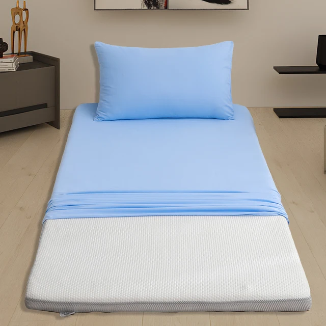 2025 Nouvelle housse de matelas entièrement fermée, housse amovible et lavable, anti-poussière et antidérapante, sans taie d'oreiller ni matelas 6