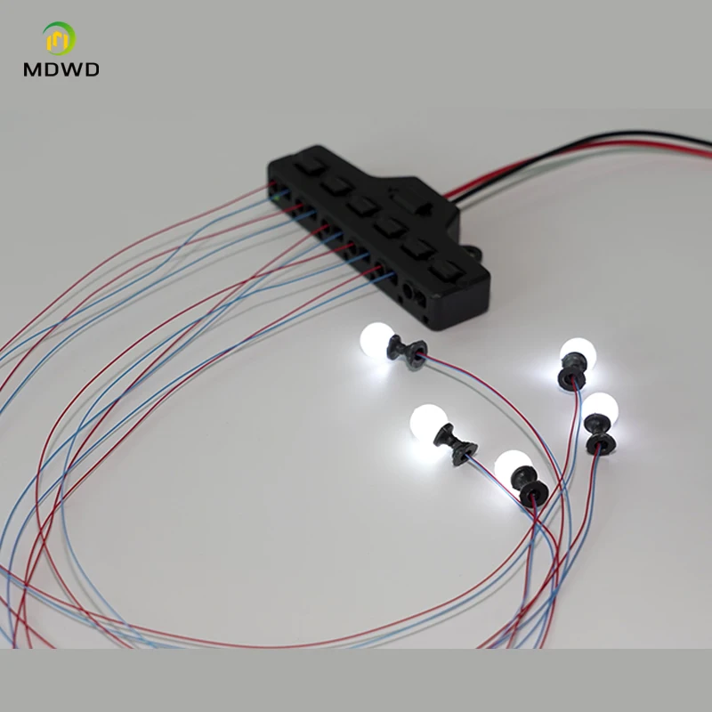 Port Sharer Paralleler LEDLlight Shunt Wiring Box Sand Table Model Scene Lighting System