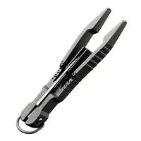 Tweezers Multitool, Precision Tweezer With Pocket Knife, 2 In 1 Titanium Tweezers For Craft,Soldering 1