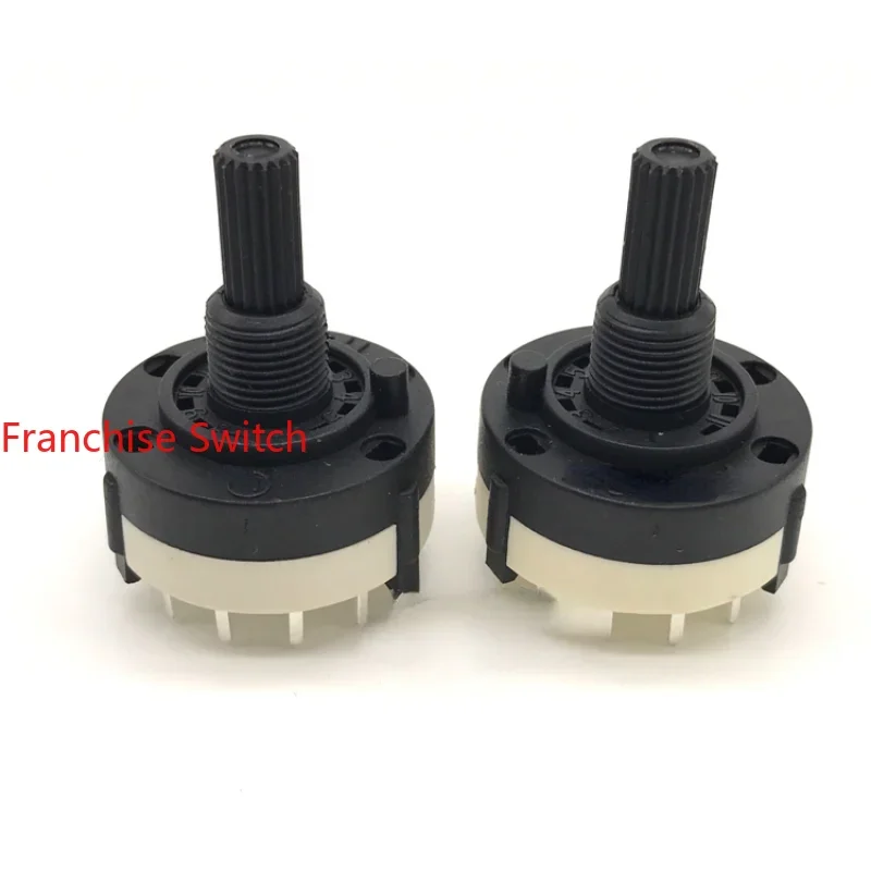 10PCS RS26MM Band Rotary Switch, All Plastic, 1 Pole, 12 Gears ...