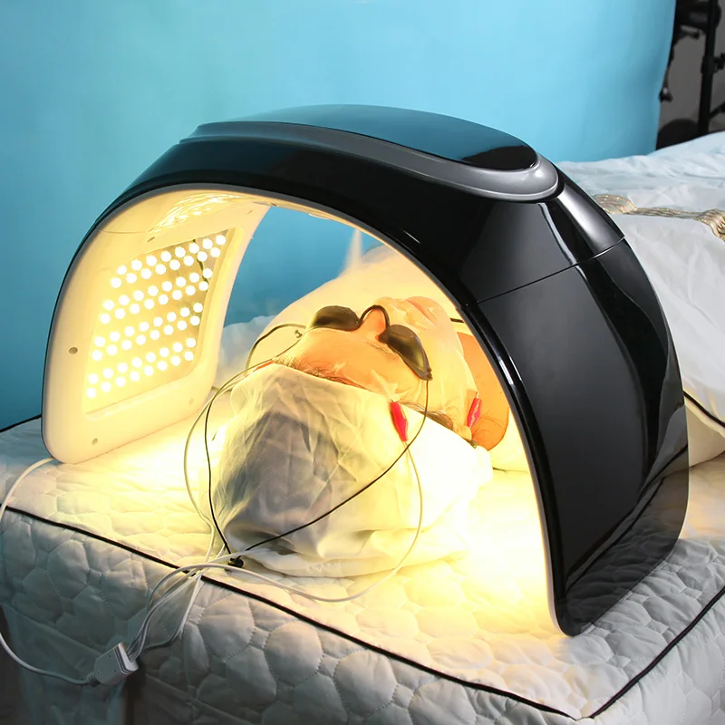 LED Light Therapy EMS Cold Spray UV Light LED Photon Face PDT Lamp Skin Whitening led facial mask led beauty lamp