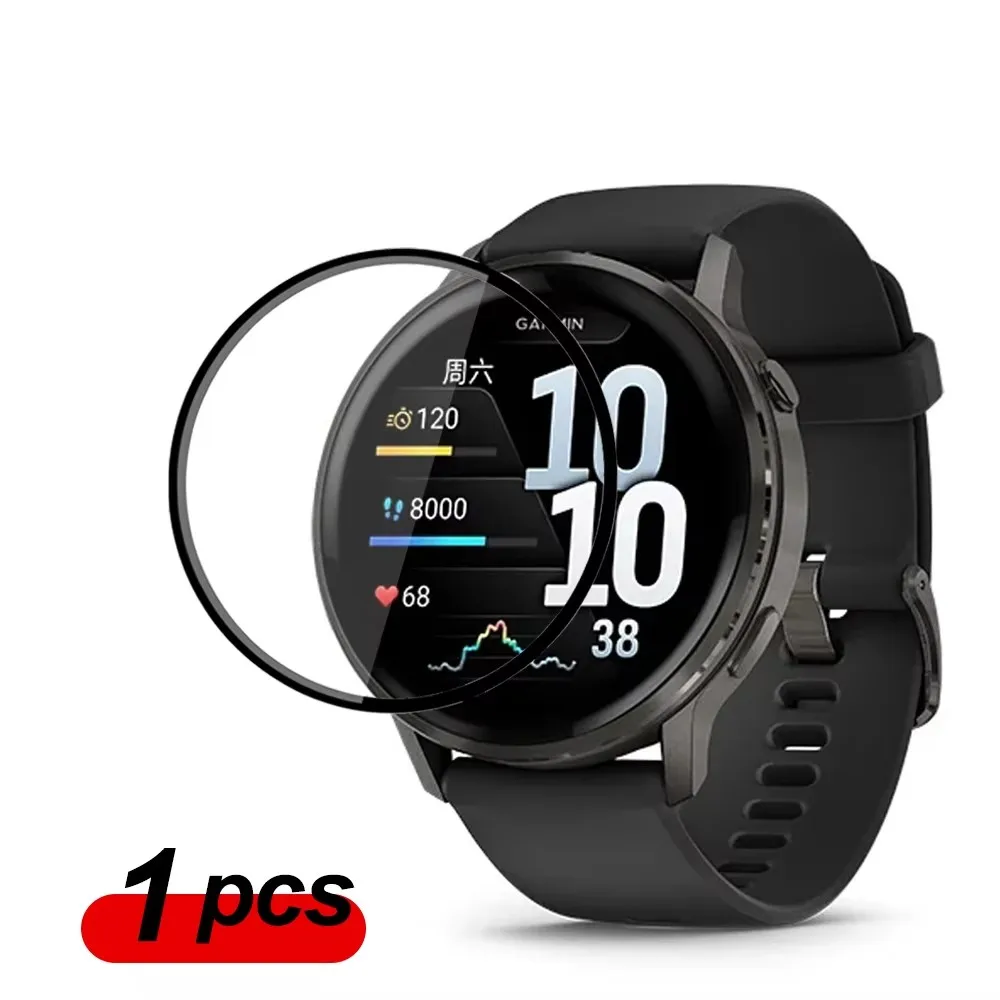 Garmin Venu 4 용 화면 보호기 45mm 41mm 곡선형 긁힘 방지 필름 Garmin Venu4 필름 액세서리 용 전체 커버리지 보호