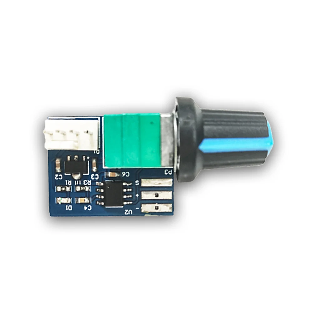 DC-12V-Single-PWM-Speed-Controller-Fan-Speed-Controller-Mute-4-Pin ...