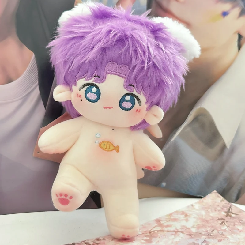 20cm Kawaii Love And Deepspace Idol Doll Anime Plush Star Dolls Stuffed Customization Figure Toys Cotton Plushies Toys Fans Gift 2
