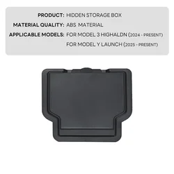 Enhanced Armrest Hidden Magnetic Storage Box - Premium Car Interior Accessory and Organizer Case (Magnetic Box)