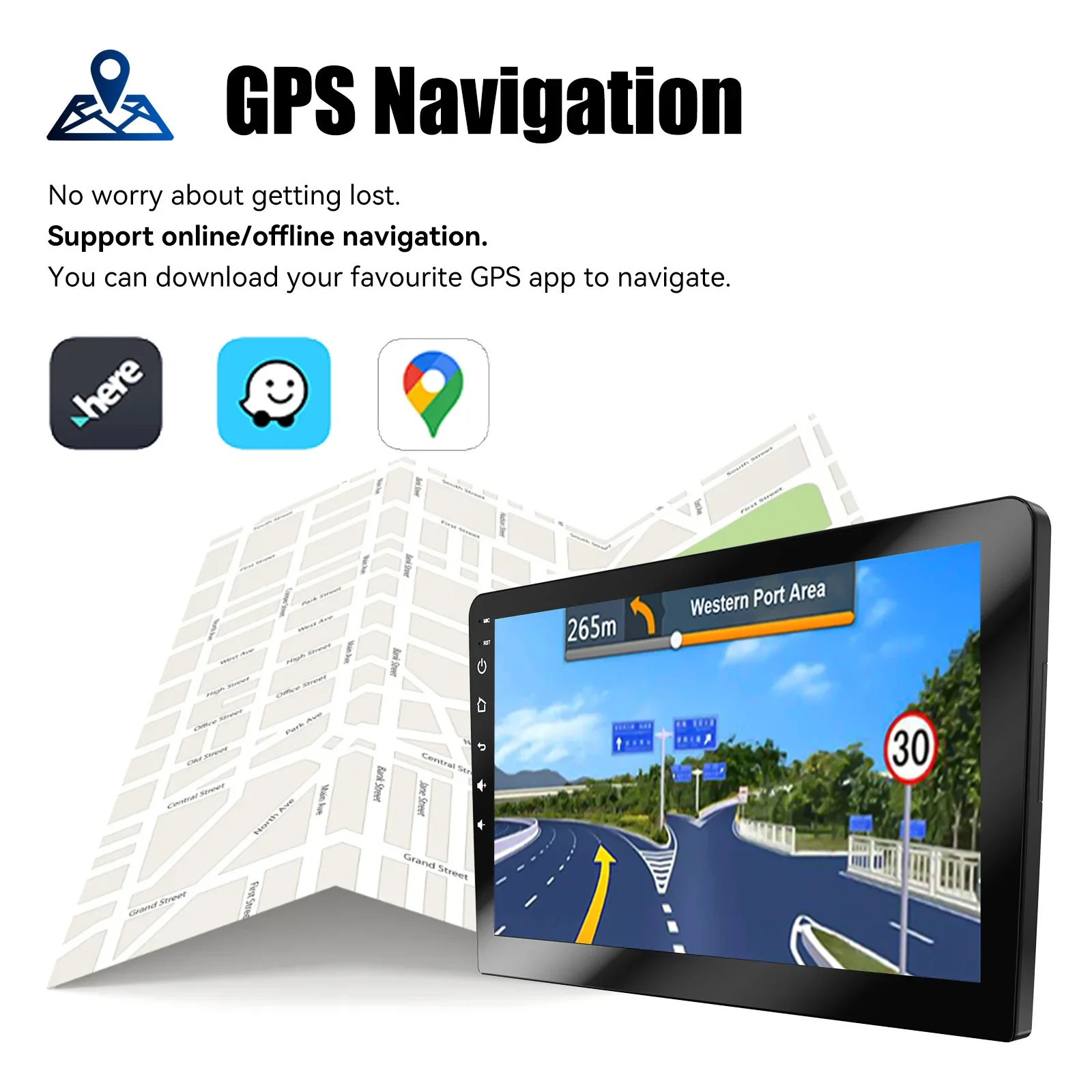 Car Multimedia Player 2 Din Car Radio Carplay Android Auto 7 9 10 Inch 4G 64G