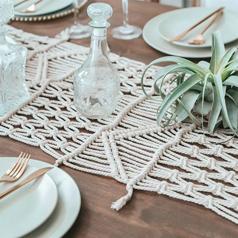 

Европейская скатерть в богемном стиле, макраме, гобелен ручной работы, чайный столик, скатерть для телевизора, кухонный стол