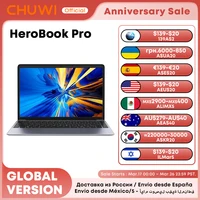 CHUWI HeroBook Pro 14.1" 1920x1080 Resolution Intel Celeron N4020 Dual Core Windows 10 OS 8GB RAM 256GB SSD Laptop with Mini HD 1