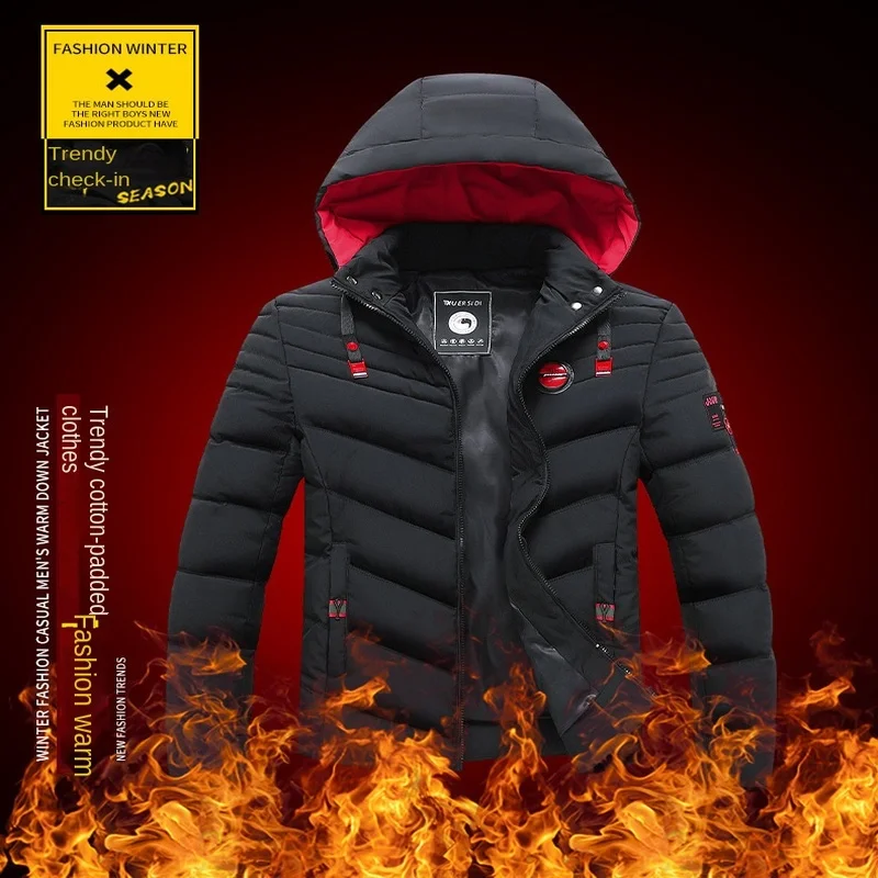 Waterproof Windbreaker Men's Knitted Coat Cold Jackets Outdoor Clothing Sports Sweat-shirts Down Light Custom Mens Coats Autumn
