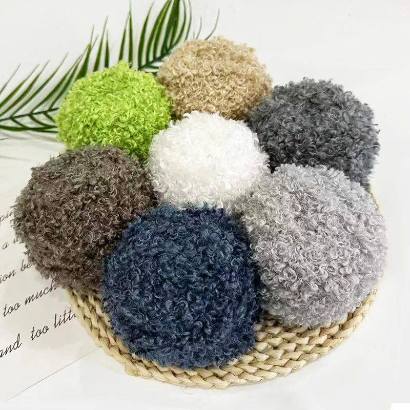 50gTeddy bear fur DIY make toy hat airpods protective case 4